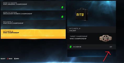 For those curious on how to get the AI to cash in the MITB.